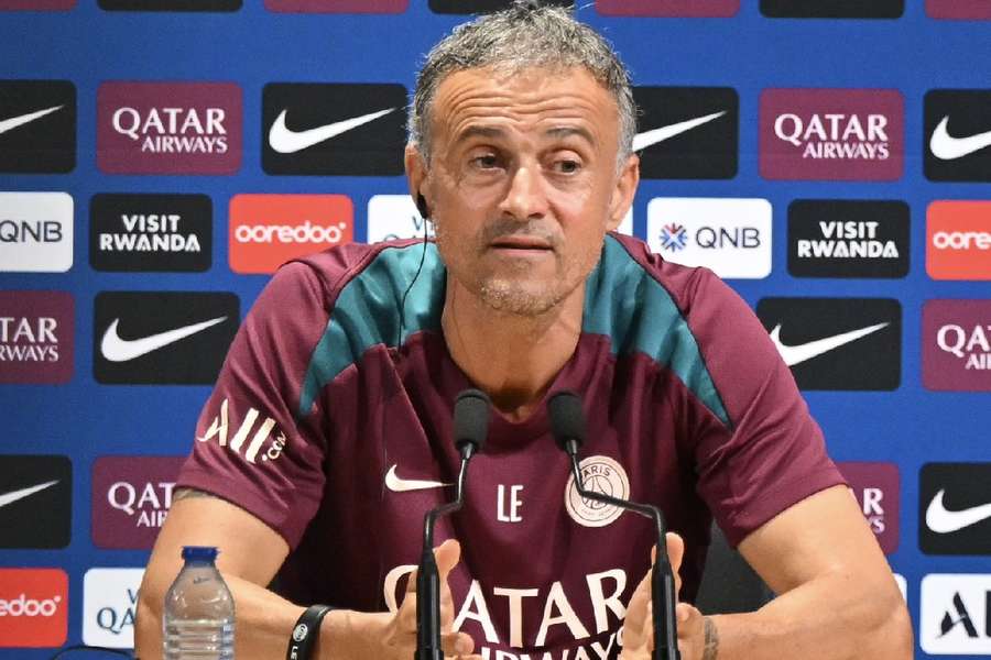 Luis Enrique ressaltou confiança em seus jogadores neste novo momento do PSG