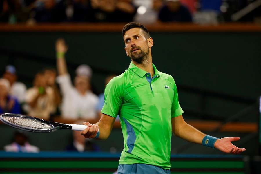 Novak Djokovic verlor in Indian Wells gegen den italienischen Nobody Luca Nardi.