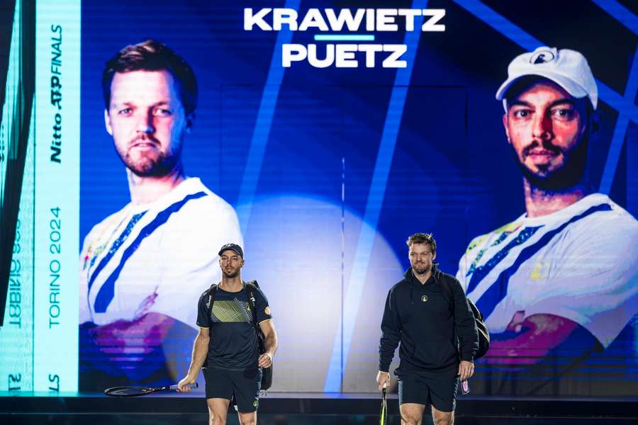 Tim Pütz (l.) und Kevin Krawietz stehen bereits vorzeitig im Halbfinale der ATP-Finals