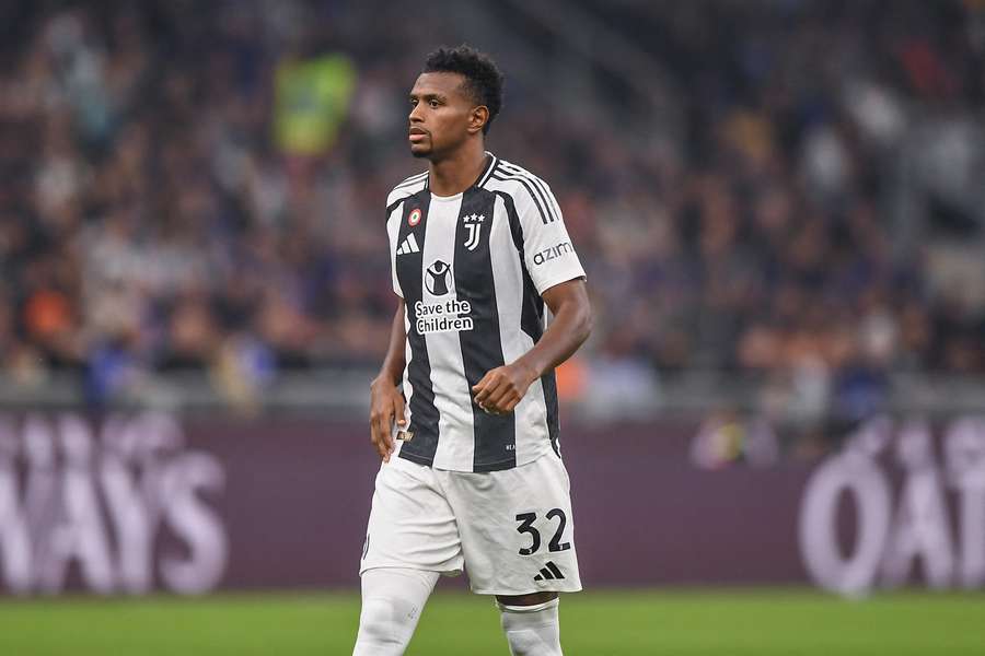 Juan Cabal, en un partido con la Juventus.