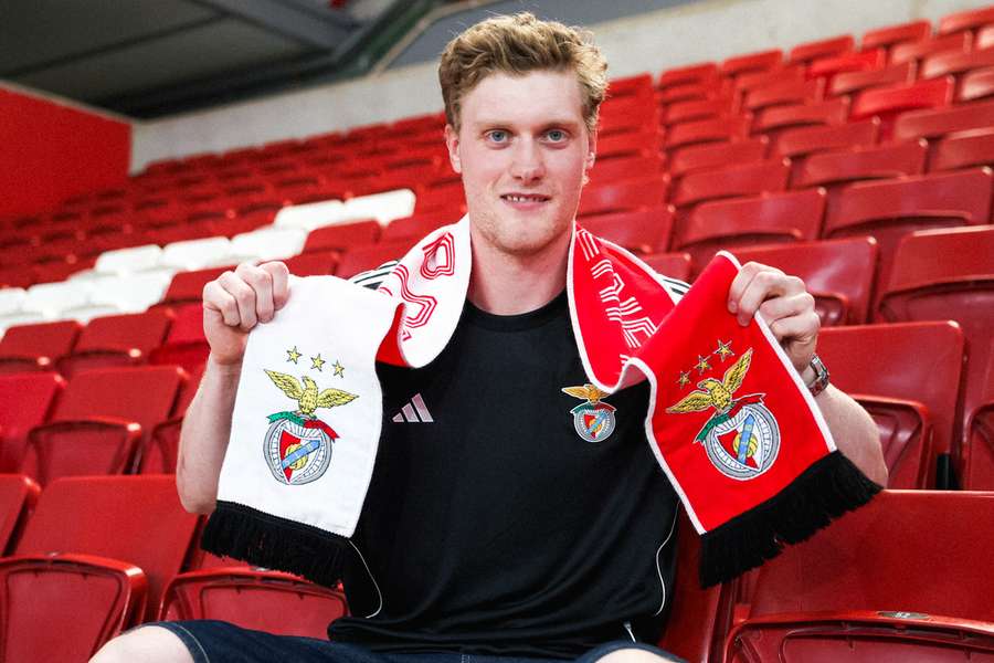 Kristian Olsen, novo jogador do Benfica