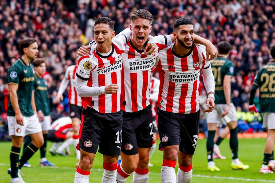 While Mauro Junior (L) just missed out, PSV's Joey Veerman, and Ismael Saibari all made our Eredivisie Team of the Season While Mauro Junior (L) just missed out, PSV's Joey Veerman, and Ismael Saibari all made our Eredivisie Team of the Season