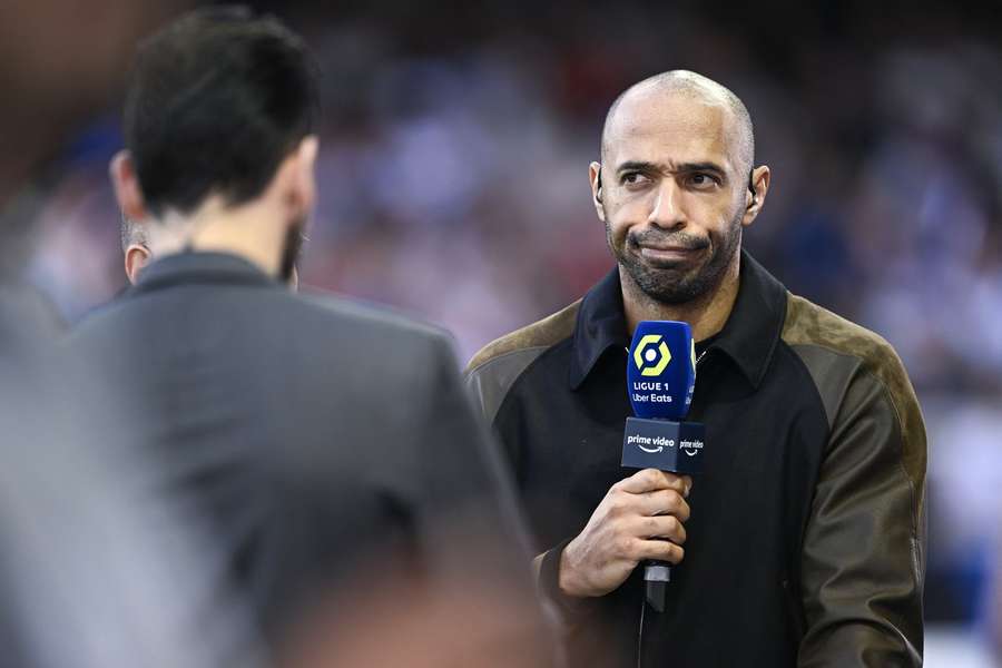 Thierry Henry bei einer TV-Übertragung im Mai 2022.