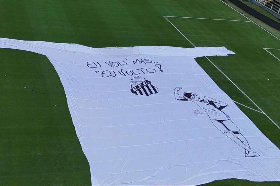 Vila Belmiro terá festa para apresentação de Neymar no Santos