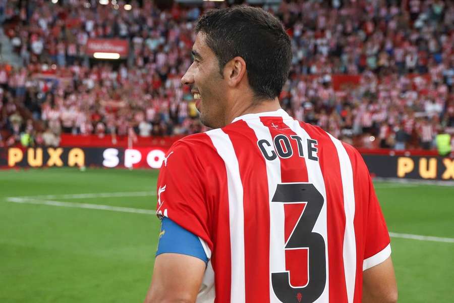 José Ángel é o capitão do Gijón