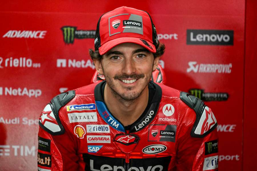 Pecco Bagnaia sorridente