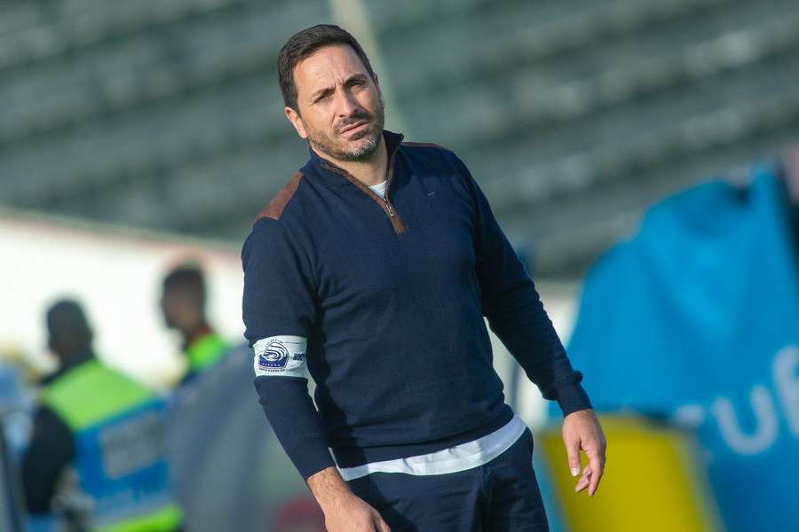 Vasco Matos, treinador do Santa Clara