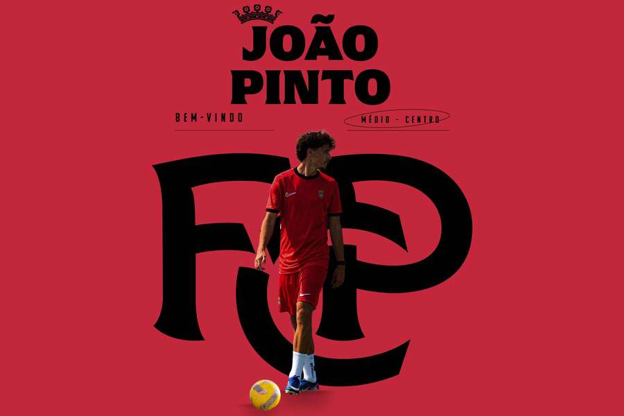 João Pinto assina pelo Penafiel João Pinto assina pelo Penafiel