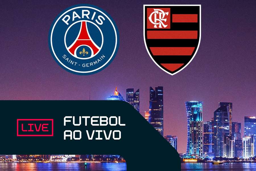 Fla e PSG se enfrentam nesta tarde em Doha
