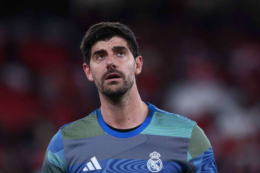 Real Madrid's Thibaut Courtois Real Madrid's Thibaut Courtois