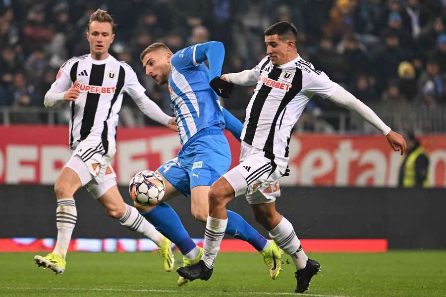 Jovo Lukic a marcat un gol în poarta clujenilor