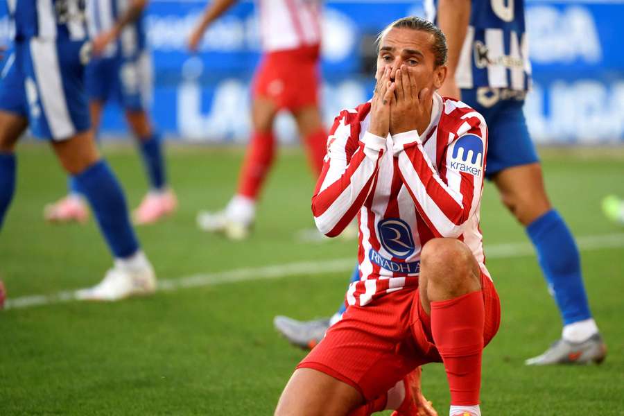 Antoine Griezmann ce samedi. Antoine Griezmann ce samedi.