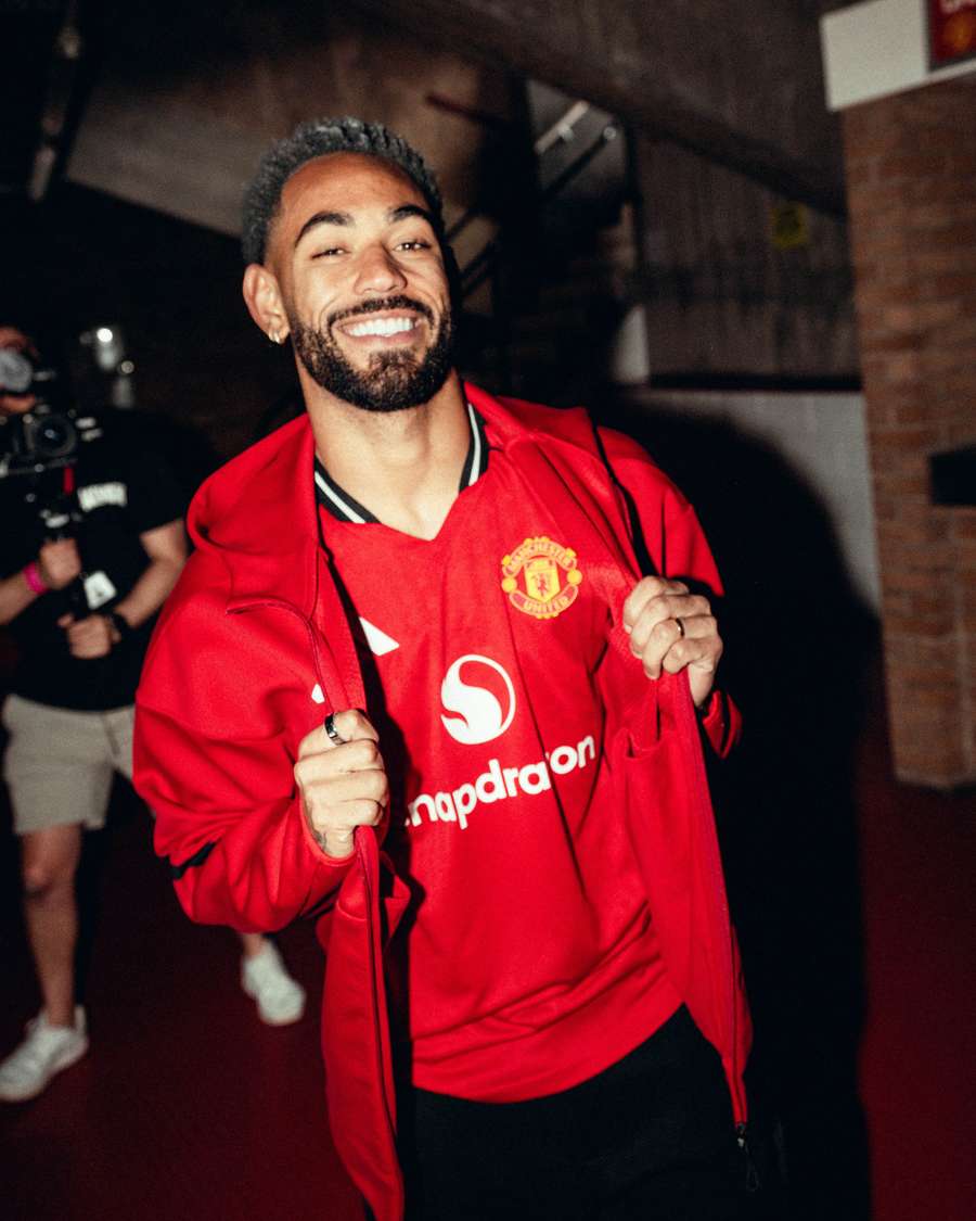 Domácí sada Manchesteru United.