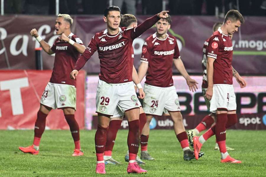 Trei absențe pentru Rapid