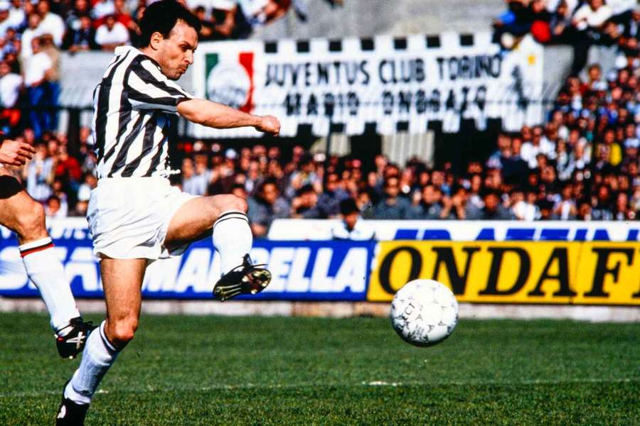 Salvatore "Toto" Schillaci war der beste italienische Spieler der WM 1990.