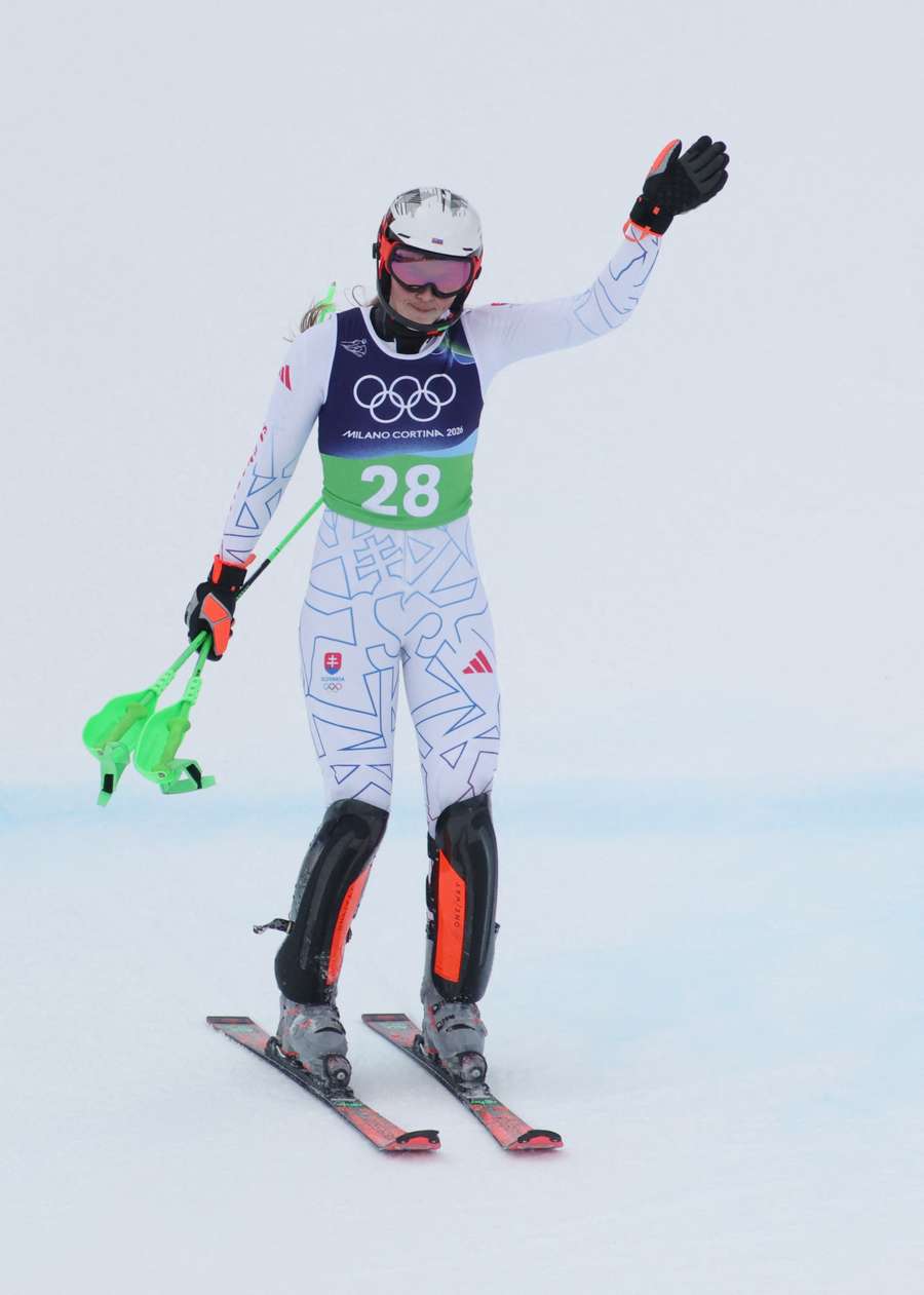 Vlhová po chybe vypadla.