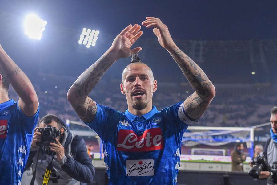 Hamsik foi um herói em Nápoles