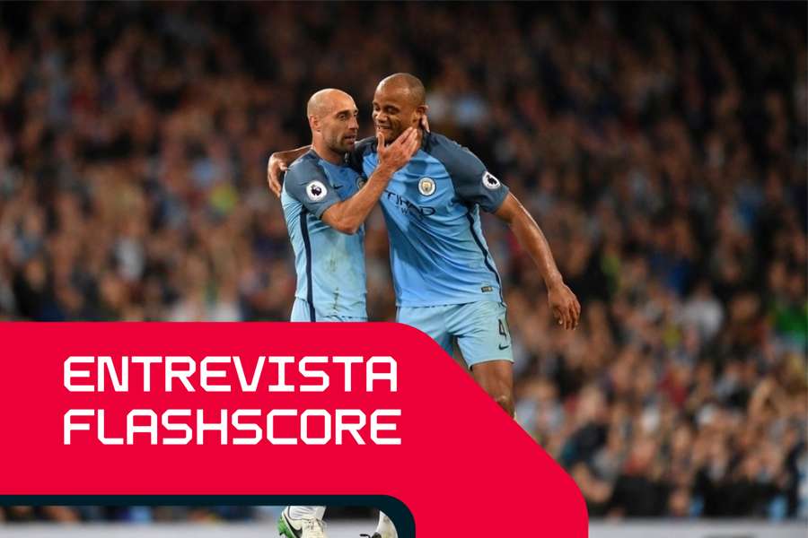 Pablo Zabaleta e Vincent Kompany