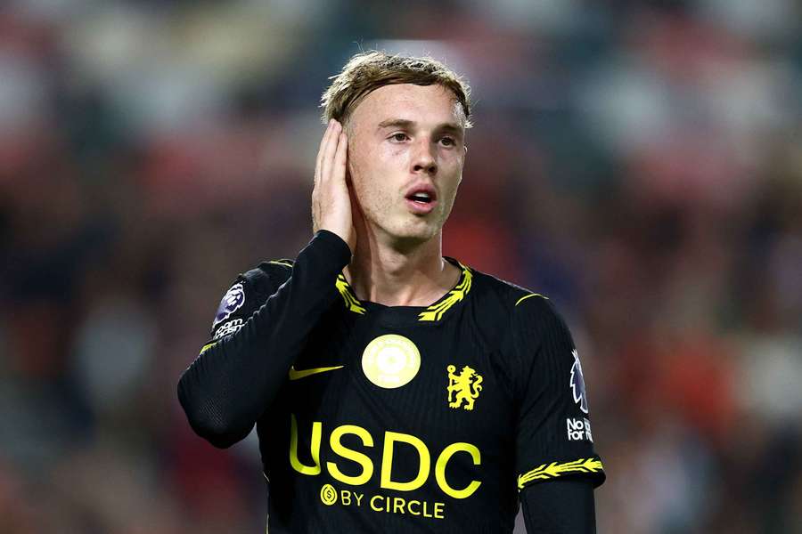 Cole Palmer z Chelsea Cole Palmer z Chelsea