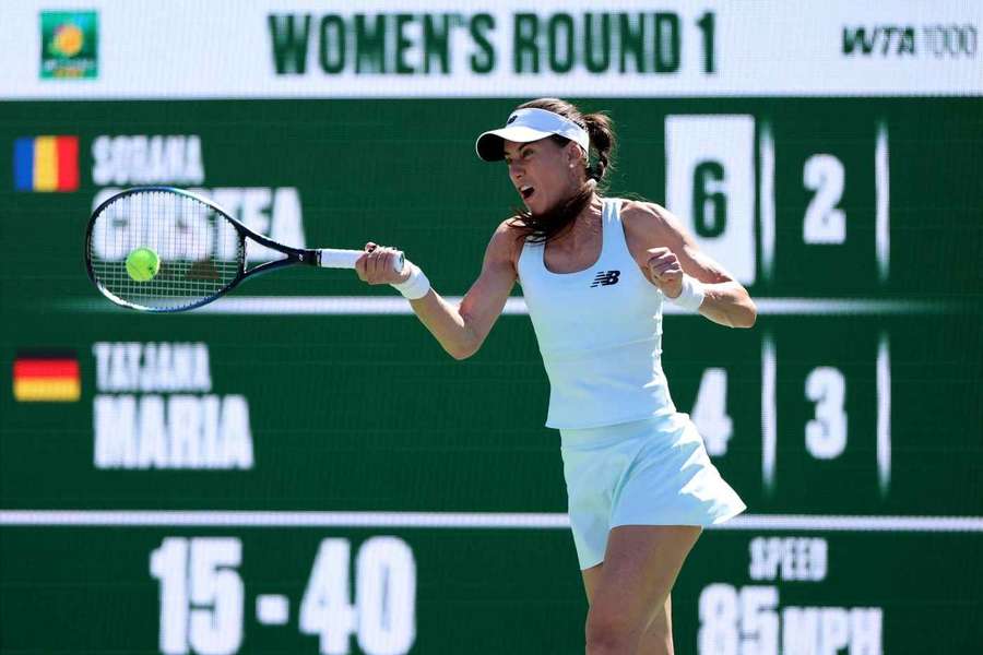 Sorana Cîrstea la Indian Wells