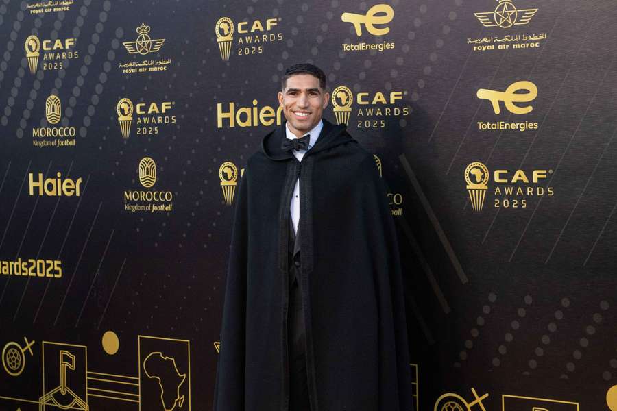 Achraf Hakimi, coronado Balón de Oro africano 2025 Achraf Hakimi, coronado Balón de Oro africano 2025