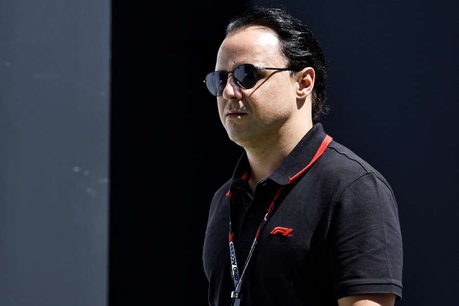 Felipe Massa in the F1 paddock after retiring from the sport