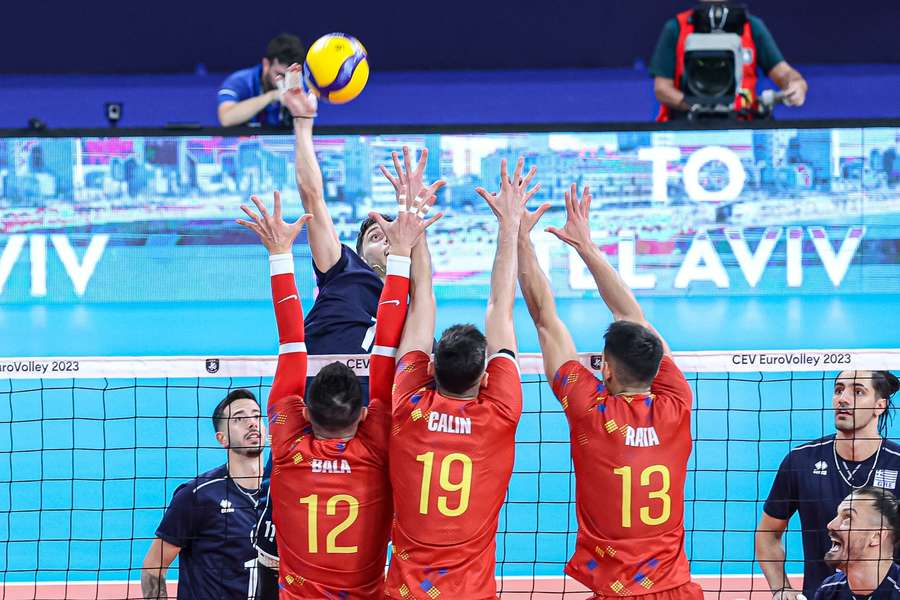 România a învins Grecia la Campionatul European de volei