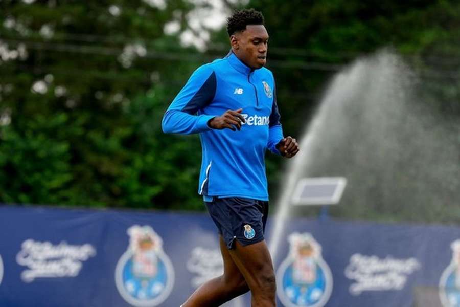 Samu no treino do FC Porto