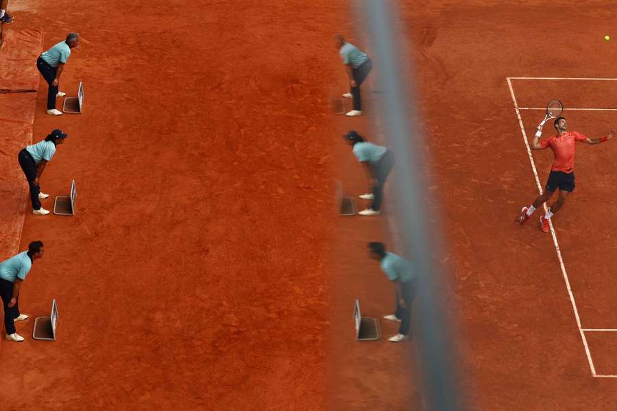 The French Open is set to remain with line judges