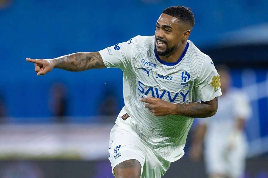 Malcom fez um dos gols da vitória do Al-Hilal