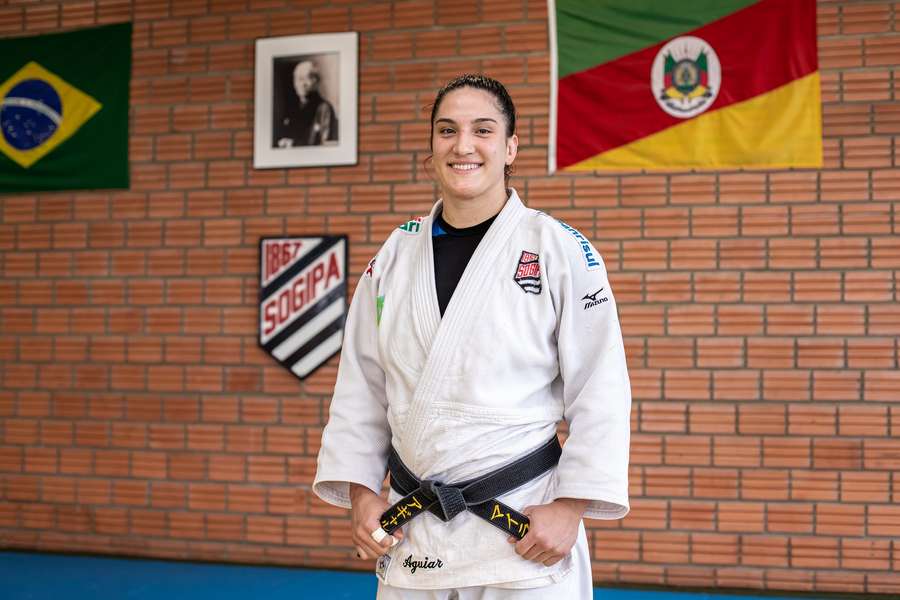 Mayra Aguiar, judoka brasileña Mayra Aguiar, judoka brasileña