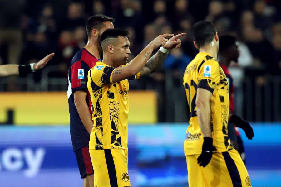 Lautaro marcou depois de quase dois meses de seca pela Inter