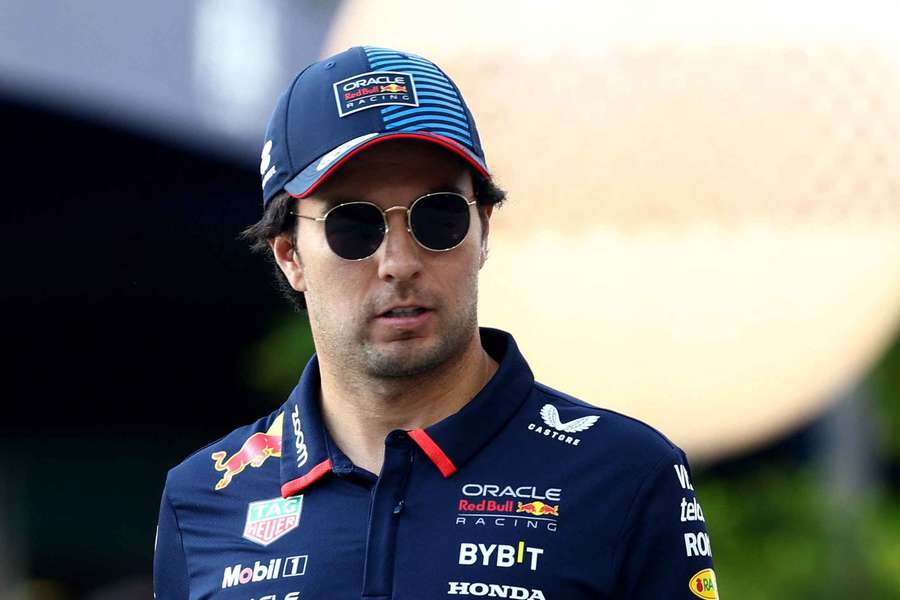 Sergio Perez de la Red Bull înaintea Marelui Premiu din Singapore