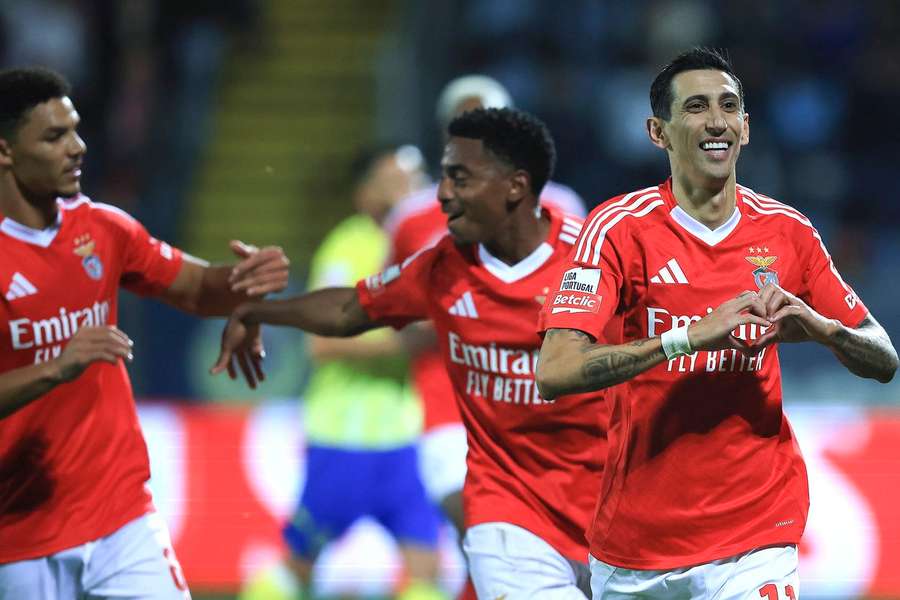 Di María tem estado em destaque no Benfica