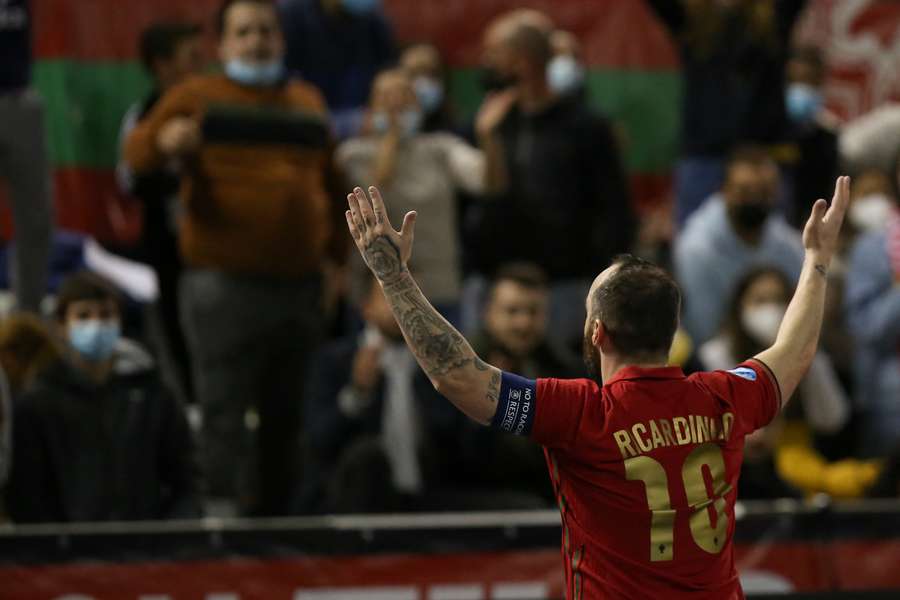 Ricardinho brilhou com as cores de Portugal