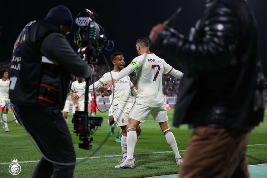 Cristiano Ronaldo esteve envolvido nos últimos oito golos do Al Nassr