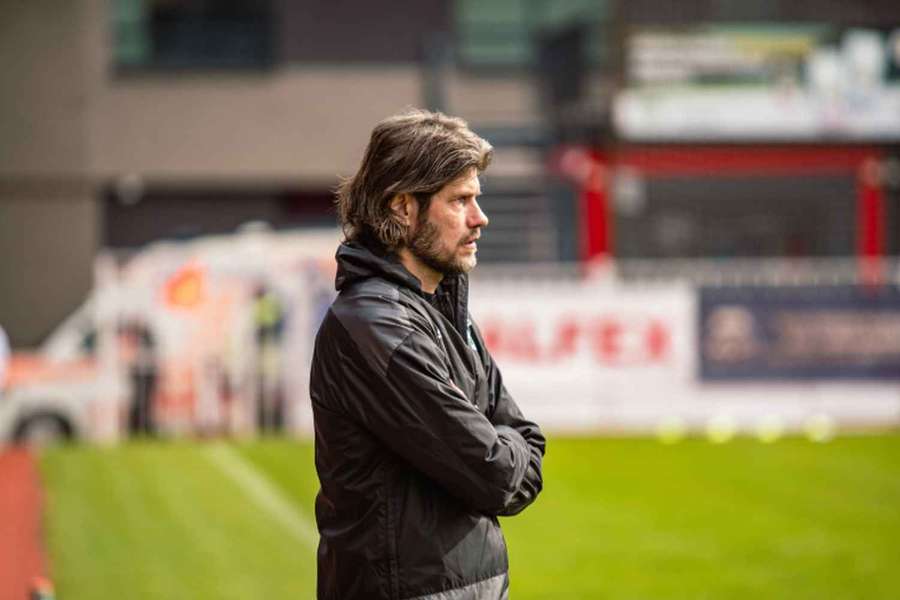 Trenér rezervy Zbrojovky marek Zúbek