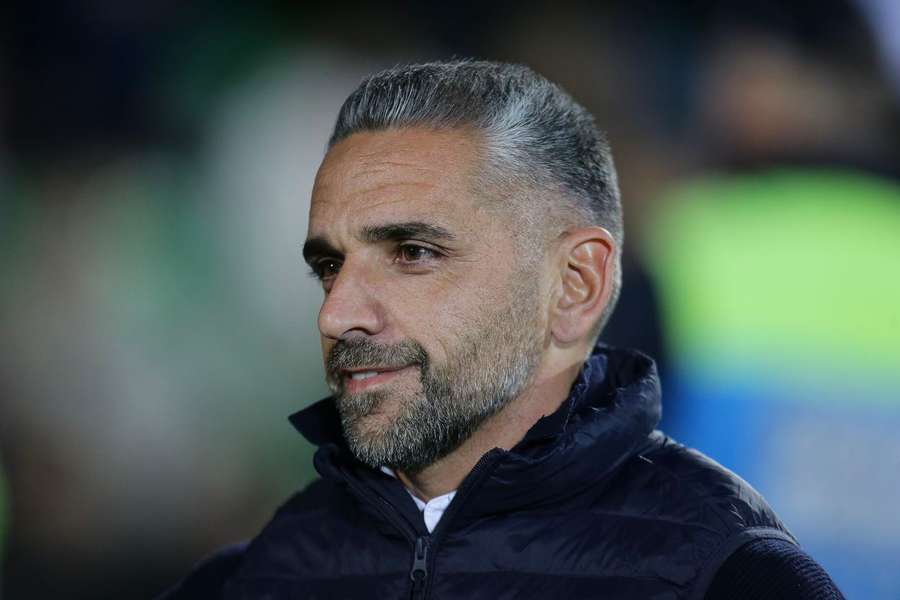 Rui Borges, treinador do Sporting