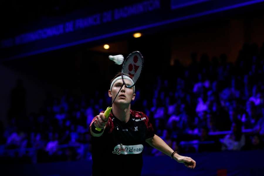 Viktor Axelsen ved French Open i oktober 2022. Viktor Axelsen ved French Open i oktober 2022.