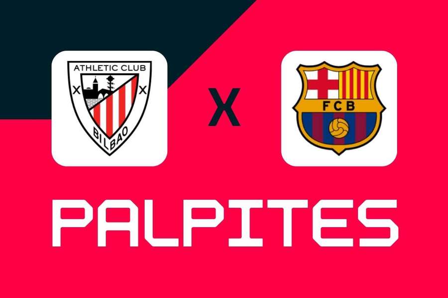 Athletic Bilbao x Barcelona ocorre neste sábado (7), às 17 horas, no San Mamés.