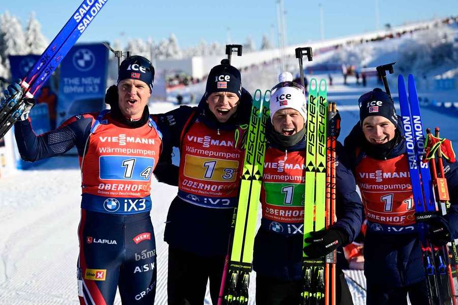 Kolejna wygrana Norwegów w sztafecie, Polacy na 10. miejscu