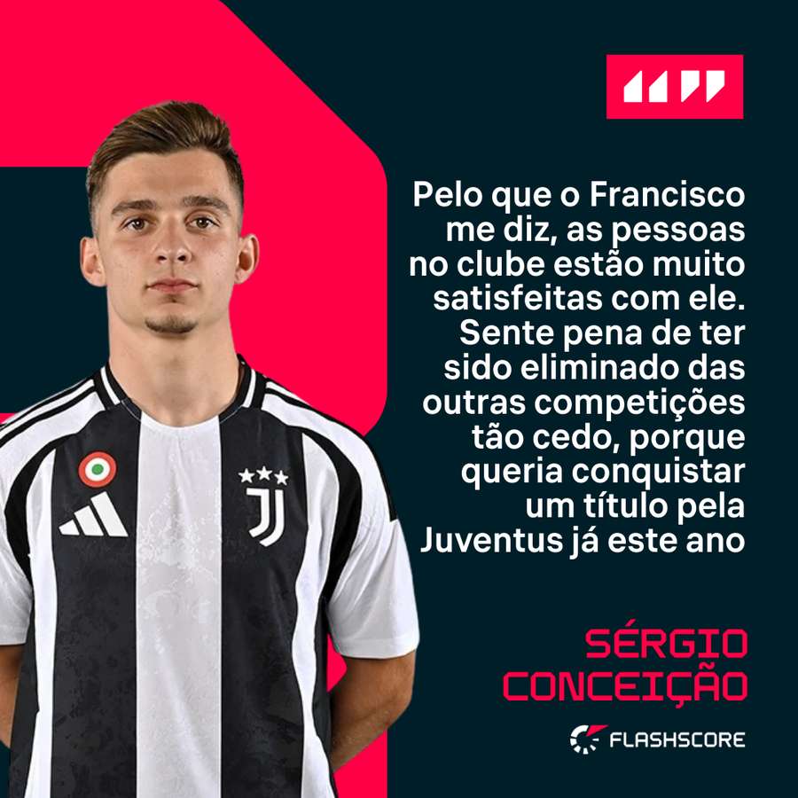 Um dos irmãos de Sérgio joga na Juventus Um dos irmãos de Sérgio joga na Juventus