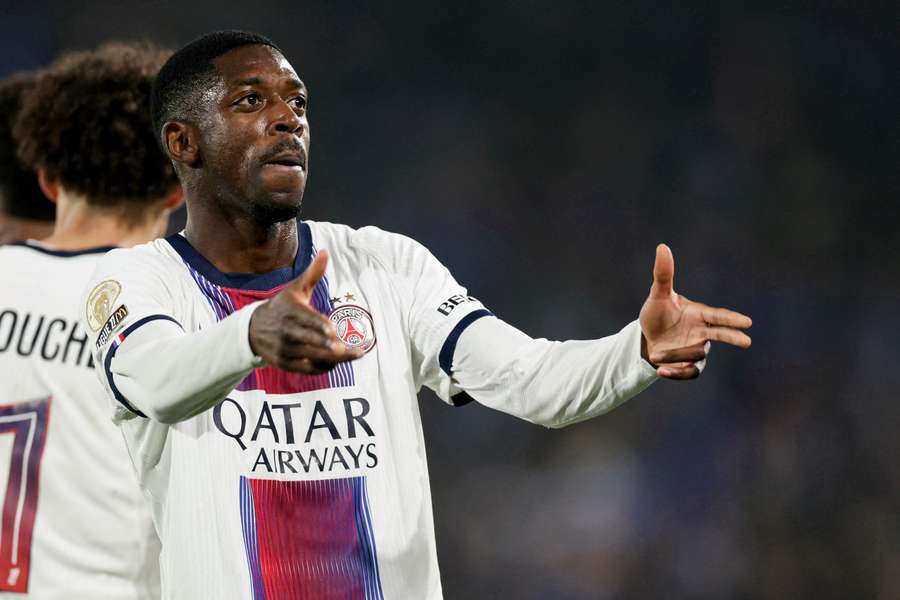 Dembélé falha um penálti antes de oferecer a vitória ao PSG em Estrasburgo