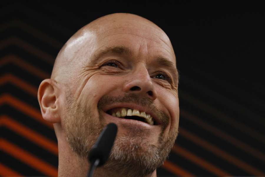 Erik ten Hag in the press conference on Wednesday