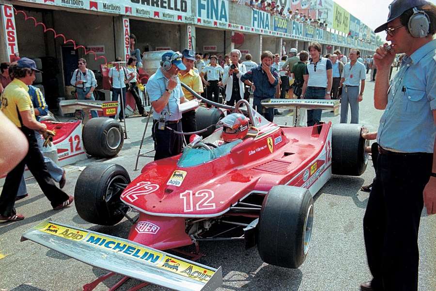 In der Formel-1-Saison 1979 wurde Gilles Villeneuve im Ferrari Vize-Weltmeister.