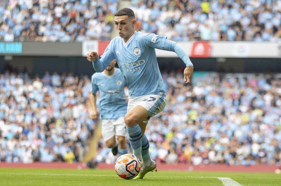 Foden is yet to nail down a set position at City