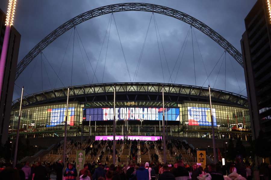 Wembley, het grootste voetbalstadion van Engeland