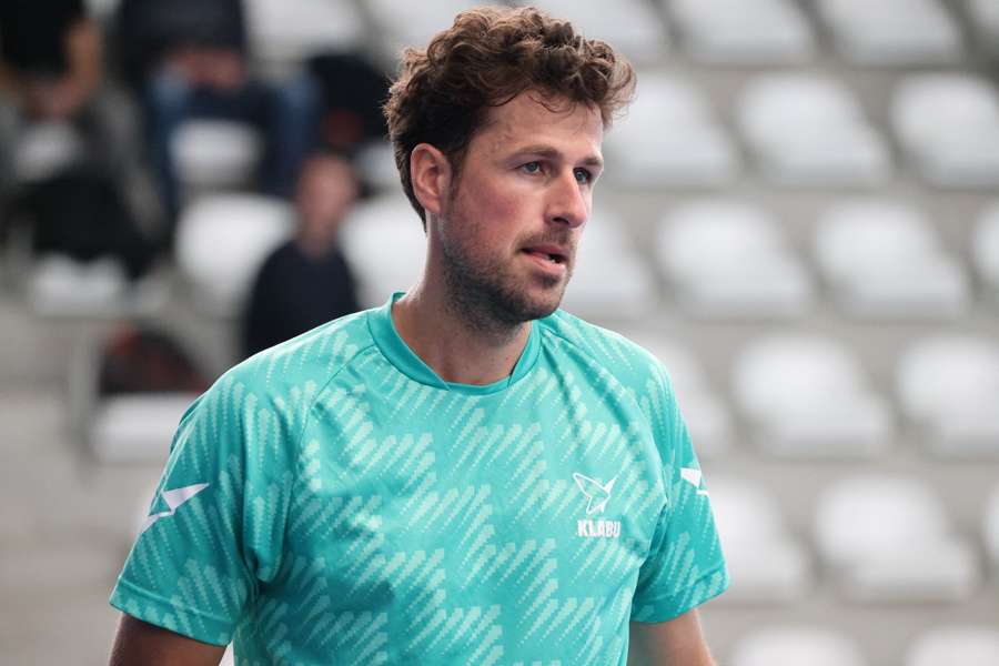 Former winner Robin Haase couldn't get out of the first round in Rotterdam