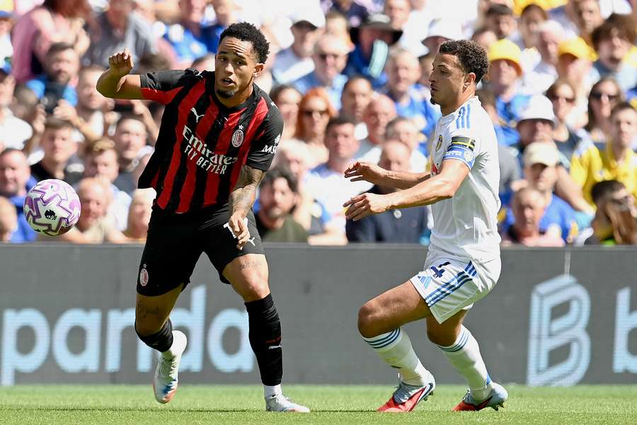 Noah Okafor signed for Leeds United less than a fortnight after playing against them for Serie A giants AC Milan Noah Okafor signed for Leeds United less than a fortnight after playing against them for Serie A giants AC Milan