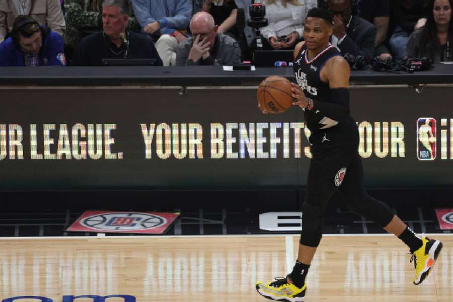 Russell Westbrook anotou 20 pontos